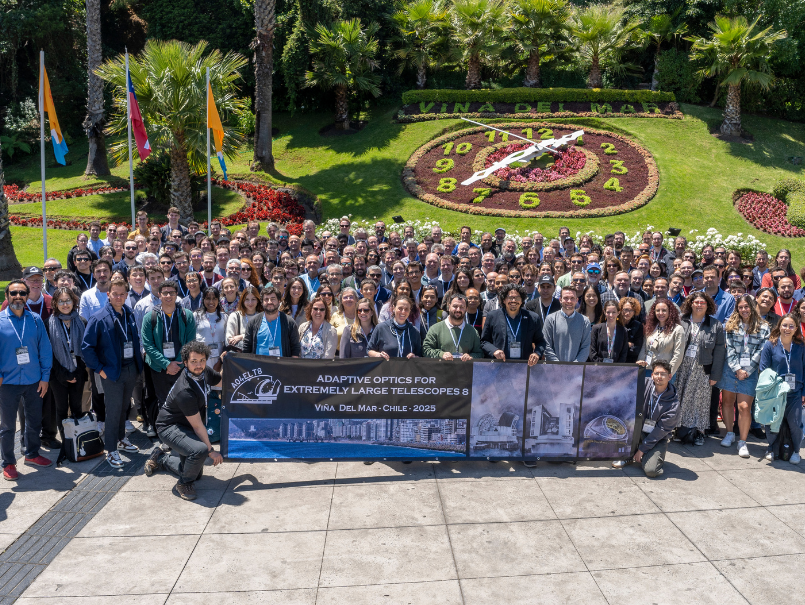 AO4ELT8: Optolab PUCV lideró conferencia internacional sobre telescopios gigantes