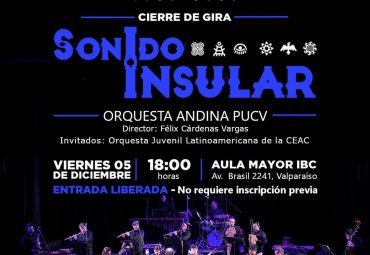 Orquesta Andina ofrecerá concierto de cierre de la gira Sonido Insular