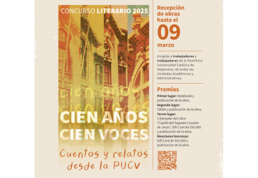 Concurso literario “Cien Años, Cien Voces. Cuentos y Relatos desde la PUCV”