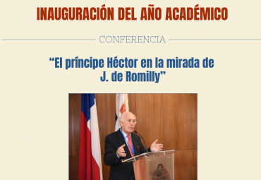 Instituto de Historia inaugurará Año Académico con destacado expositor