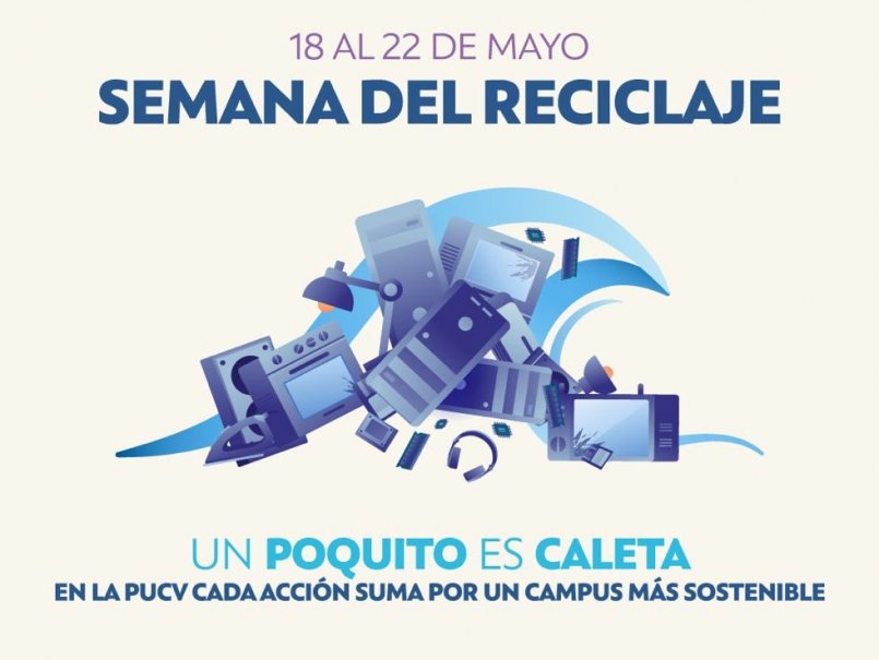 Semana del Reciclaje en la PUCV