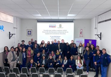 Centro EduInclusiva fortalece bienestar de equipos de convivencia escolar en Alto Hospicio