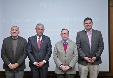 Inauguran primera versión de diplomado que busca fortalecer la gestión de la seguridad local
