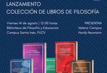 Lanzamiento de colección de libros de filosofía en Valparaíso