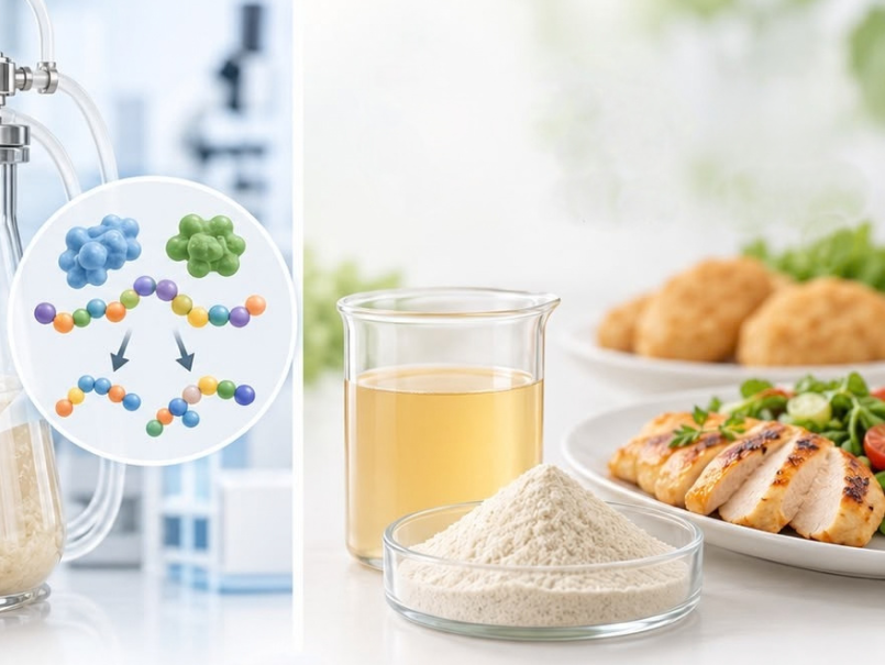 Investigan valorización de pulpina de pollo mediante biotecnología