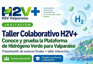 Taller colaborativo abordará avances de plataforma para impulsar el hidrógeno verde en Valparaíso