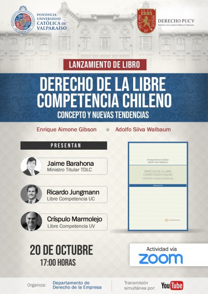 Lanzamiento libro "Derecho de la Libre Competencia Chileno. Concepto y nuevas tendencias"