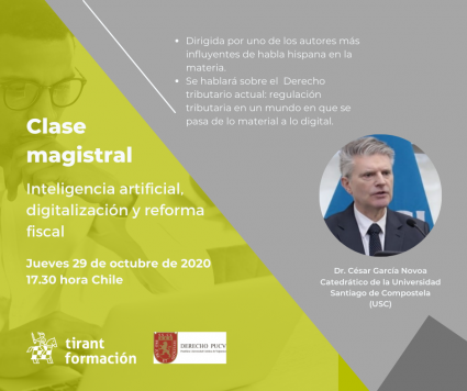 Clase magistral: Inteligencia Artificial, Digitalización y Reforma Fiscal