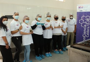 Mediante Programa FIC “ConCiencia Lab Caldera” estudiantes apoyados por Cowork Atacama crean prototipos de alimentos innovadores