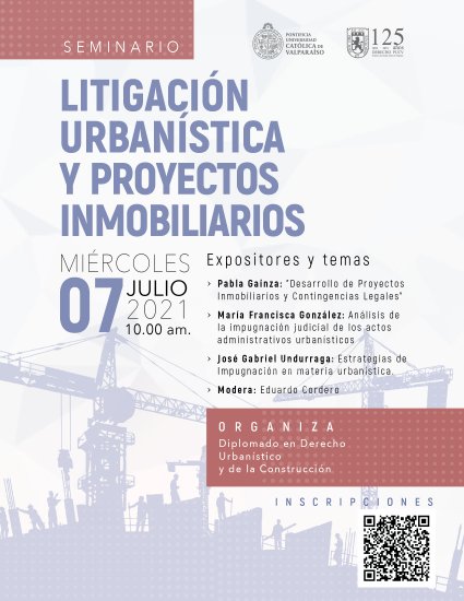 Seminario: Litigación Urbanística y Proyectos Inmobiliarios