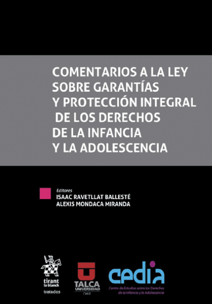 Profesora Alejandra Illanes publica artículo en el libro "Comentarios a la ley sobre garantías y protección integral de los derechos de la infancia y la adolescencia"