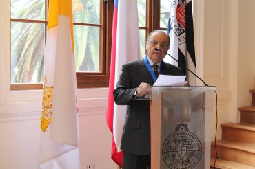 Entrevista a Dr. Kamel Harire, nuevo Profesor Emérito PUCV