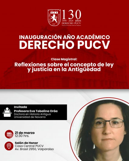 Inauguración Año Académico Derecho PUCV
