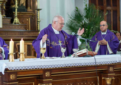 Homilía del Mons. Alberto Ortega, Nuncio Apostólico en Chile
