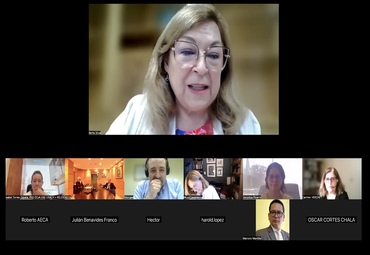 La académica Berta Silva organizó el XVI Ateneo de RELES en la PUCV sobre sostenibilidad empresarial