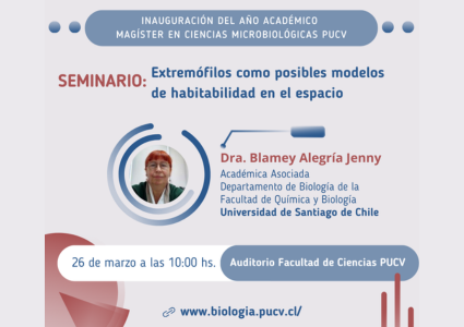 Inauguración del Año Académico del Mg. en Ciencias Microbiológicas