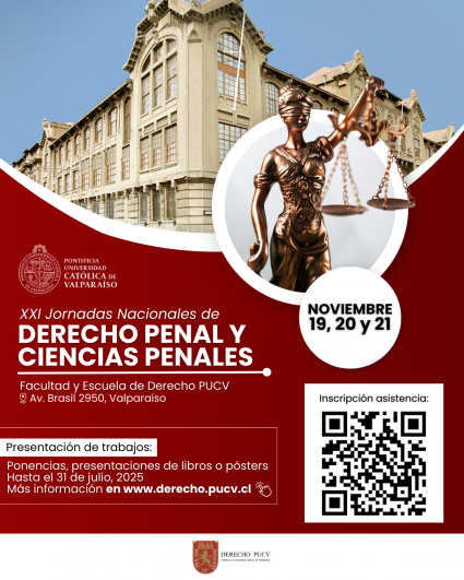 Convocatoria XXI Jornadas Nacionales de Derecho Penal y Ciencias Penales