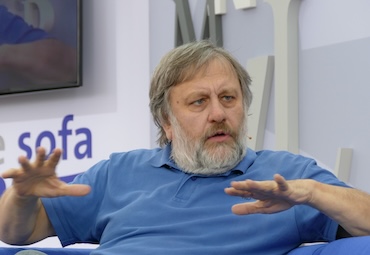 Slavoj Žižek apoya candidatura del profesor Ricardo Espinoza