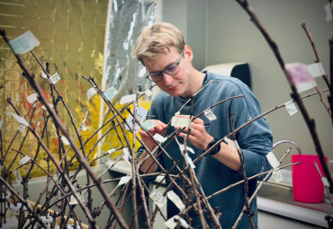 Donde florecen los estudios fenológicos: la travesía de Julian Bauer en la Escuela de Agronomía PUCV