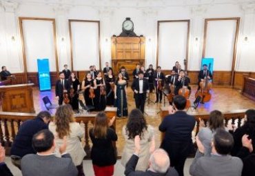 Orquesta de Cámara PUCV ofreció concierto por encuentro del CRUCH