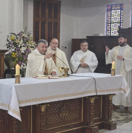 PUCV realiza misa por la salud de Monseñor Jorge Vega Velasco, Gran Canciller de la Universidad