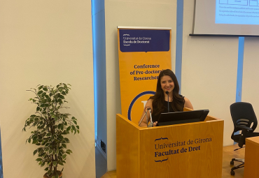 Profesora Paulina Navarrete participa en la IX Conference of Predoctoral Researchers de la Universitat de Girona