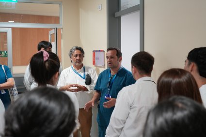 Estudiantes de Kinesiología de la PUCV visitan el Hospital San José de Casablanca para elaborar propuestas innovadoras en gestión y procesos clínicos