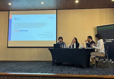 Estudiante del Doctorado en Filosofía participa en Jornadas Nacionales de Argumentación Jurídica en la Universidad Andrés Bello