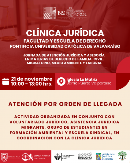 Jornada de atención Clínica Jurídica