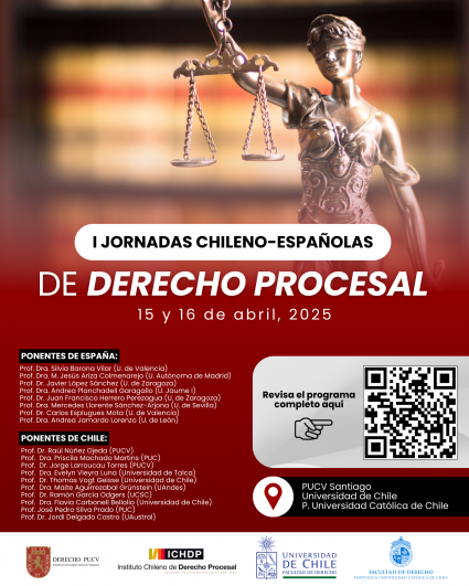 Primeras Jornadas Chileno-Españolas de Derecho Procesal