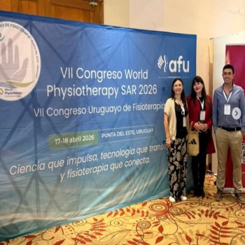 Kinesiología PUCV presente en VII Congreso World Physiotherapy South America region 2026