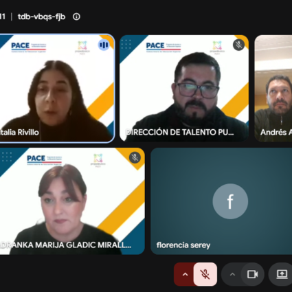Estudiantes se reúnen en conversatorio online sobre vocación docente