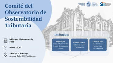 Comité del Observatorio de Sostenibilidad Tributaria