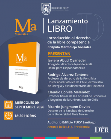 Lanzamiento del libro "Introducción al derecho de la libre competencia "